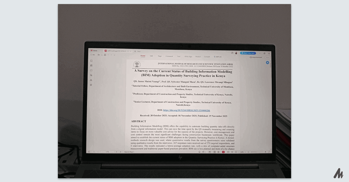 My First Peer-Reviewed Academic Research Paper | Muimi Nzangi